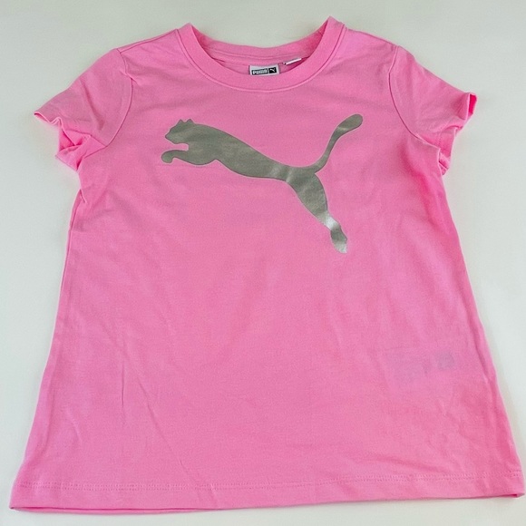 PUMA Girls 4 Piece Set Pink & White - Picture 4 of 13